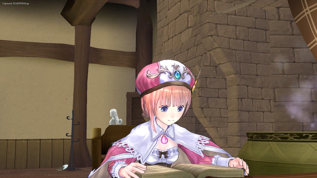 アトリエで勉強するロロナ[playpedia.jp]|ロロナのアトリエ